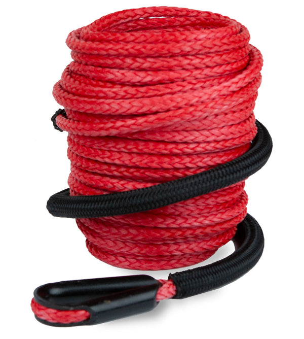 1/2" Synthetic Winch Rope - Red